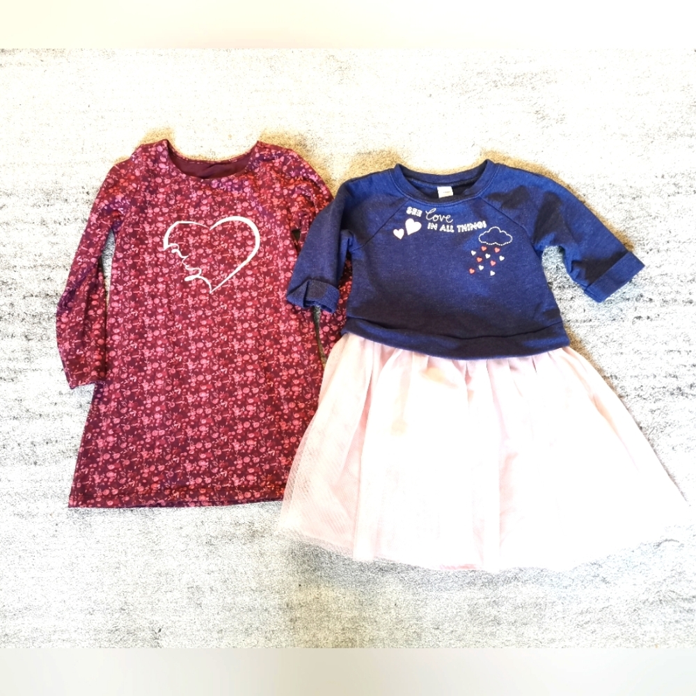 Girls long sleeve dresses